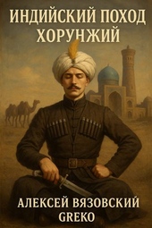 Обложка книги https://1000knig.com/11533-indijskij-pohod-horunzhij.html